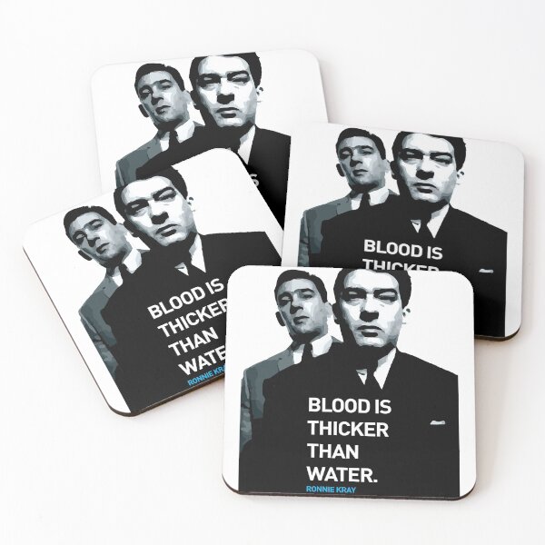 Item preview, Kray Twins - "Blood is thicker than water" designed and sold by PrettiGreene.