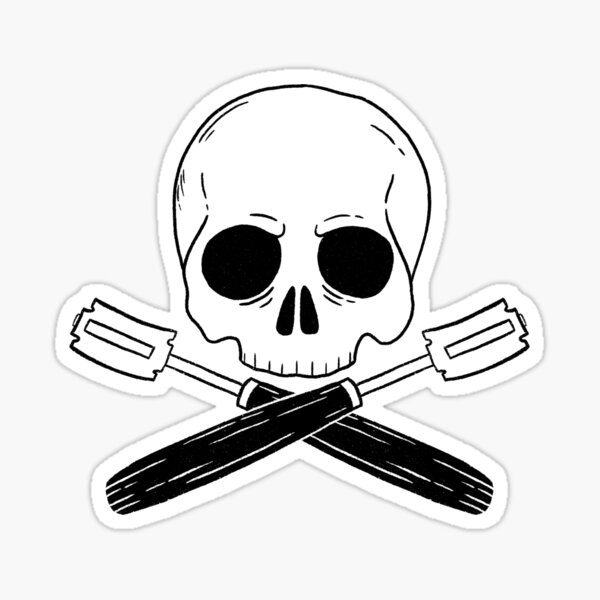 Item preview, Skull and Lames designed and sold by creatureapparel.