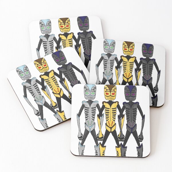 Item preview, Robot Colored Clone Characters designed and sold by Vicki Lau.