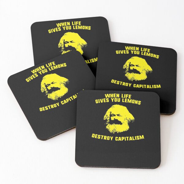 Item preview, When life gives you lemons destroy capitalism Karl Marx designed and sold by Teeward.