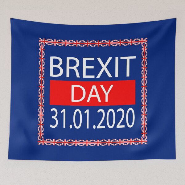 Item preview, Brexit Day Commemorative 31/01/2020 Britannia double sided original unique design designed and sold by DavidLeeDesigns.