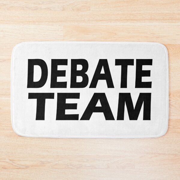 Item preview, Debate team in black designed and sold by AllShirts21.