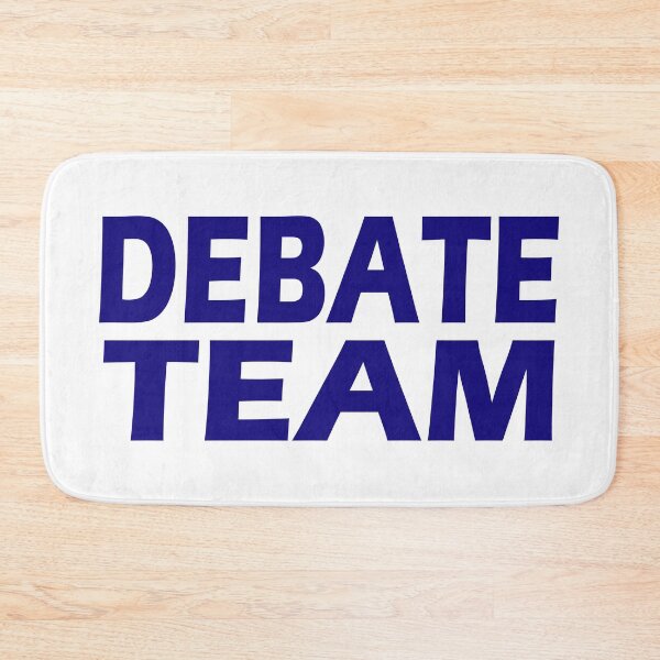 Item preview, Debate team in blue designed and sold by AllShirts21.