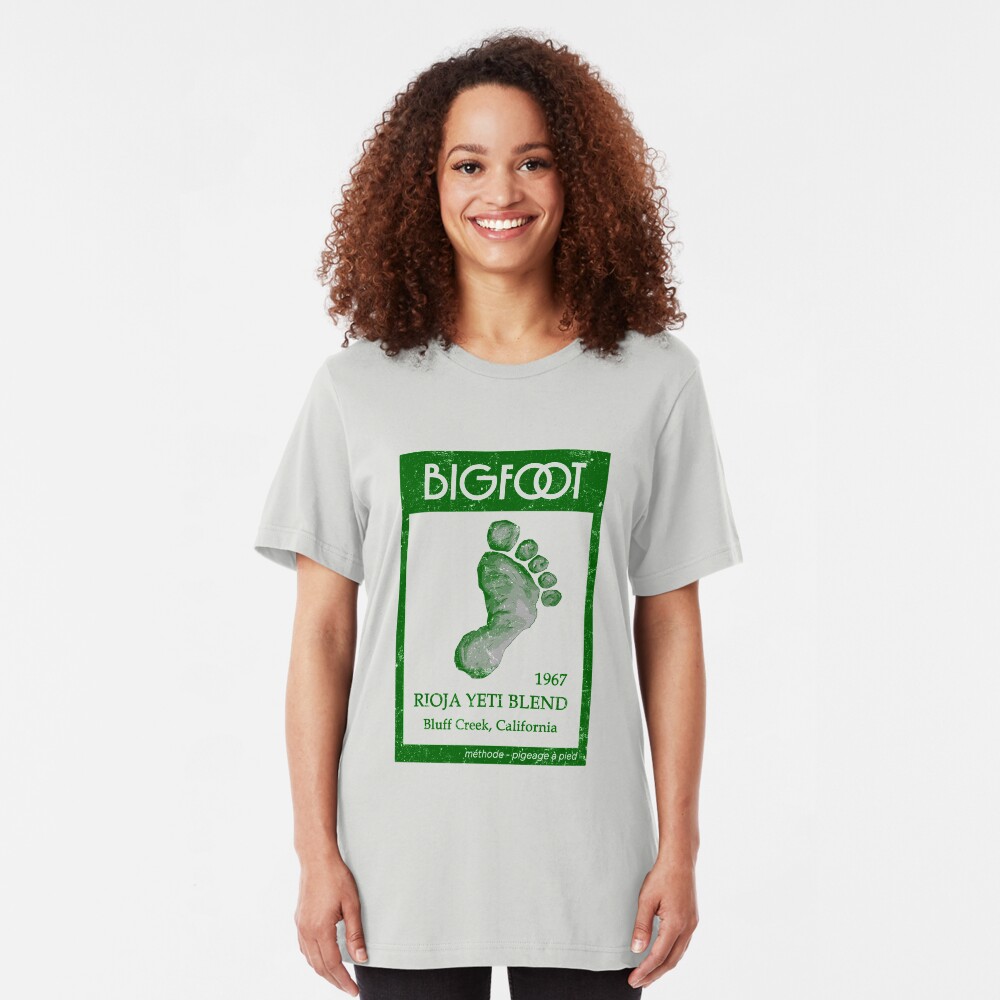 Bigfoot Wine Slim Fit T-Shirt