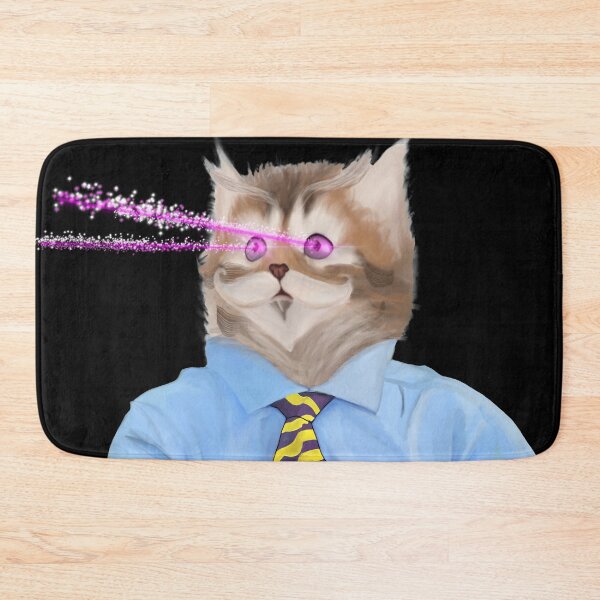 Item preview, Laser Beam Office Cat designed and sold by Esther Blevins.