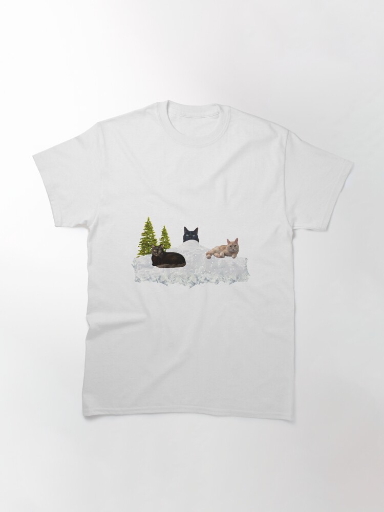 Alternate view of Blue Christmas V4 Classic T-Shirt