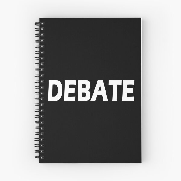 Item preview, Debate in white designed and sold by AllShirts21.