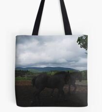 Percherons Tote Bag