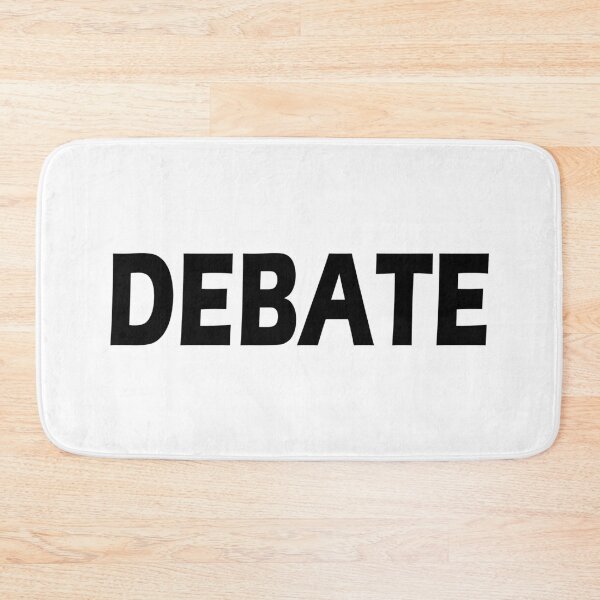Item preview, Debate in black designed and sold by AllShirts21.