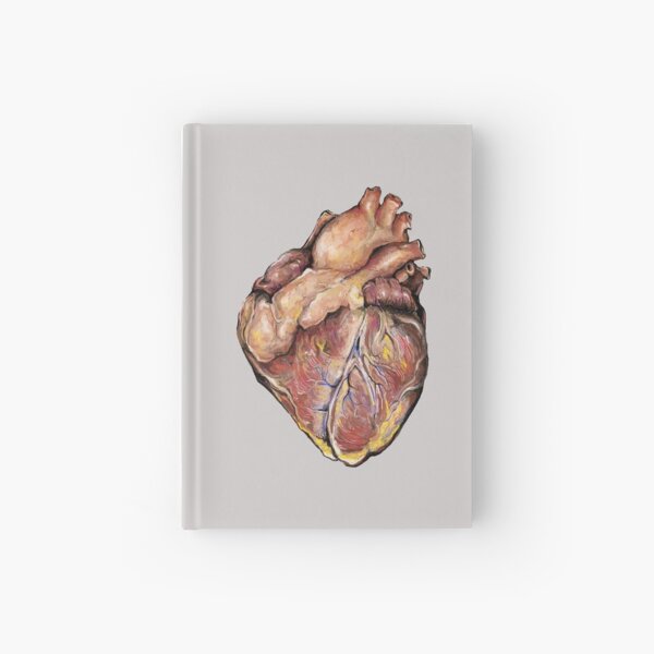 Notizbucher Anatomie Herz Redbubble