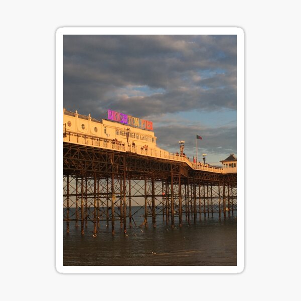 Brighton Pier Gay Pride Sticker