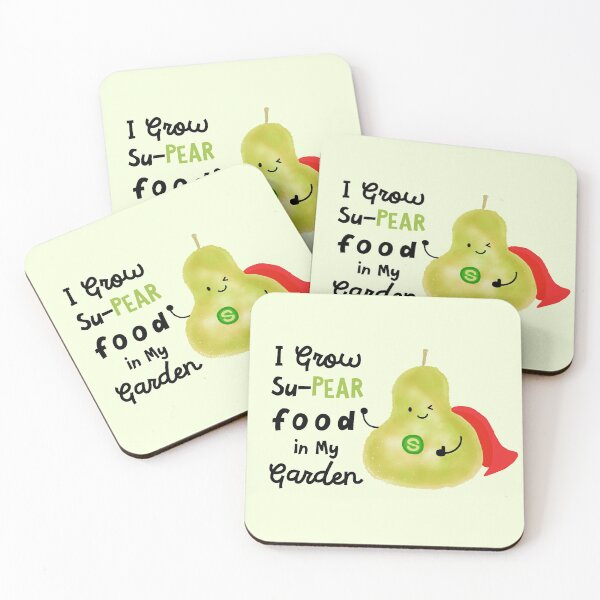 Item preview, I Grow Su-PEAR food in My Garden - Punny Garden designed and sold by PunnyGarden.