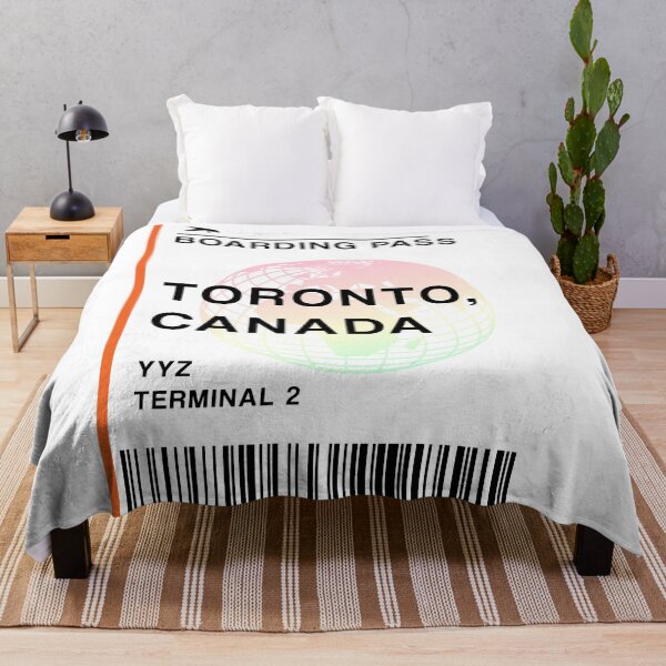 Item preview, Toronto Plane Ticket designed and sold by BlankCog.