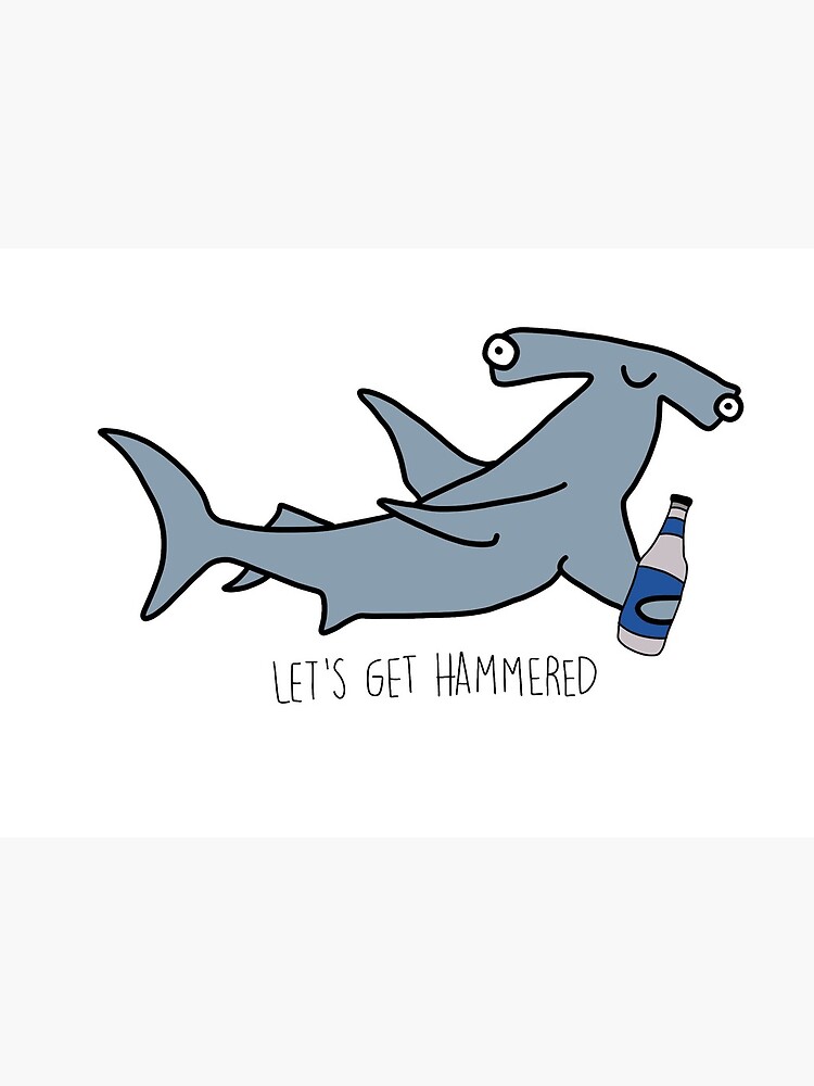 Let's get hammered shark shirt Clearance