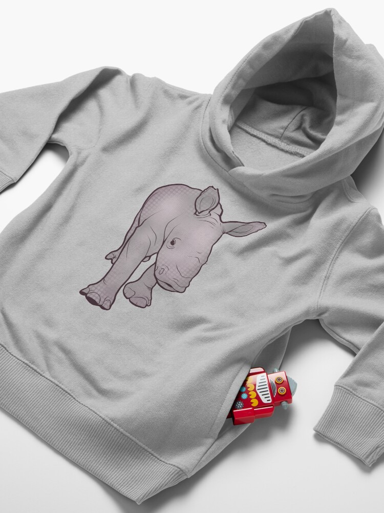 Alternate view of Rhino Baby Toddler Pullover Hoodie