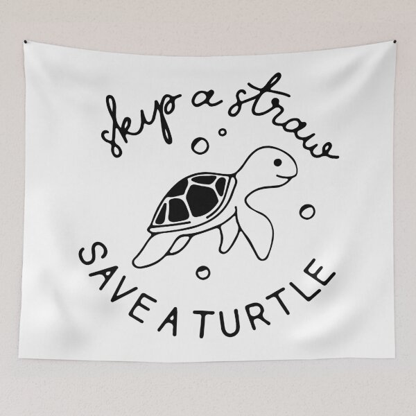Item preview, Skip A Straw Save a Turtle designed and sold by GlowinUp Shop.