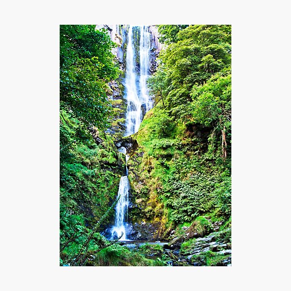 Pistyll Rhaeadr Falls Photographic Print