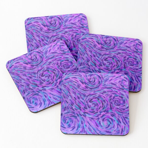 Item preview, Crayon Swirl Purple designed and sold by Kiluvi.