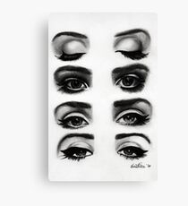 Lienzo Ojos de Lana del rey