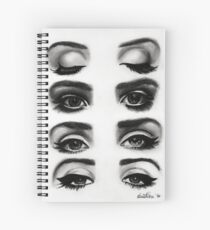 Lana del rey eyes Spiral Notebook