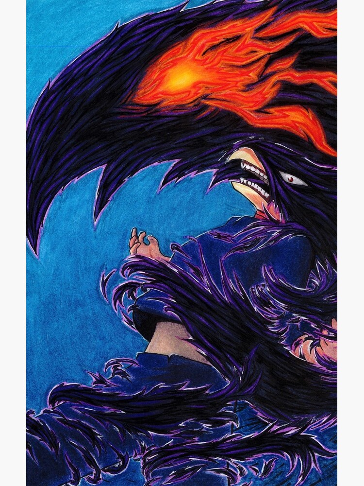 "Tokoyami Fumikage x Dark Shadow" Case & Skin for Samsung Galaxy by