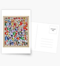 Empty Paint Tubes. Postcards