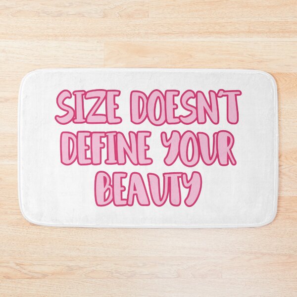 Item preview, Cute Pink Body Positive Quote -  designed and sold by Isabelle-Anne.