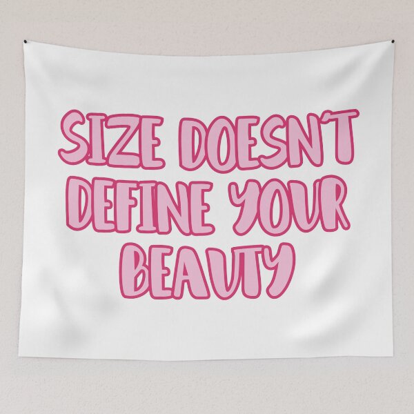 Item preview, Cute Pink Body Positive Quote -  designed and sold by Isabelle-Anne.