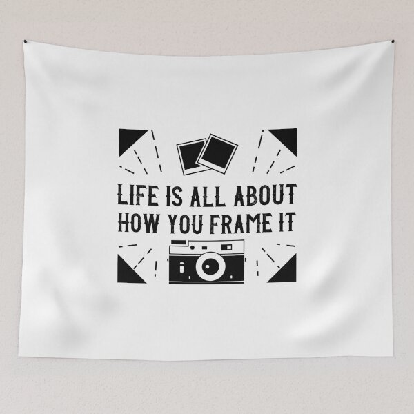 Item preview, Photographer Frame Quote Photography Camera Photo Pictures designed and sold by CreatedByHeidi.