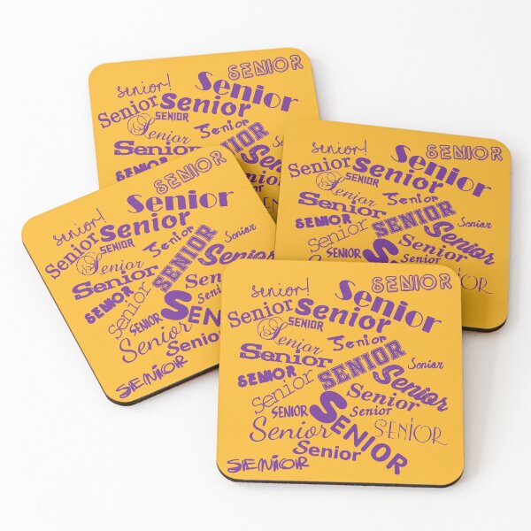 Item preview, Senior Purple And Yellow designed and sold by BassHeadMomma.