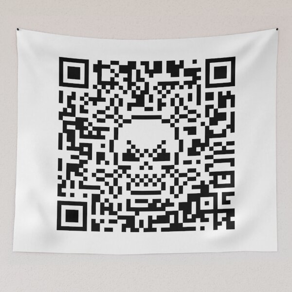 Item preview, Skull And Crossbones (Quick Response Code / 41x41 / POS) designed and sold by MrFaulbaum.