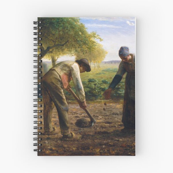 Item preview, Potato Planters by Jean-François Millet (1861) designed and sold by allhistory.