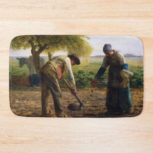 Item preview, Potato Planters by Jean-François Millet (1861) designed and sold by allhistory.