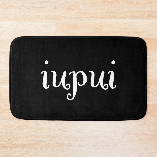 Item preview, iupui typography_invert designed and sold by Nicole Christine.