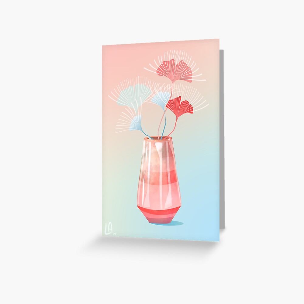 Midcentury Summer Dreams Greeting Card