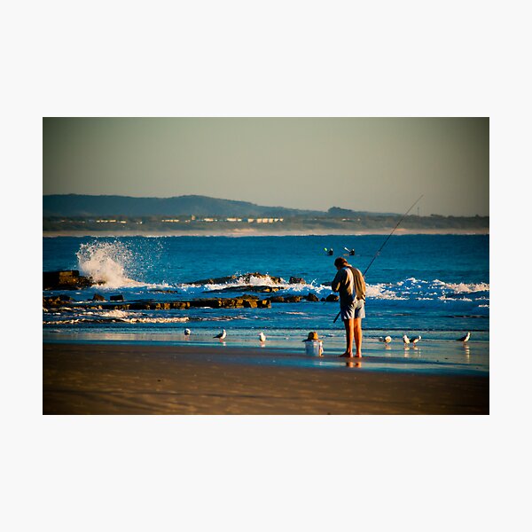 Artikelvorschau, Beach Fisherman - Mooloolaba, QLD entworfen und verkauft von Sally Werner.