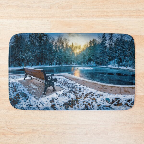 Item preview, Lonely Moment at Heart Shaped Pond designed and sold by kenmo.