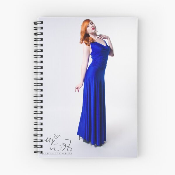 Artikelvorschau, Mary Kate - Blaues Kleid entworfen und verkauft von mkwiles.