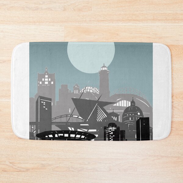 Item preview, milwaukee skyline designed and sold by BekimART2.