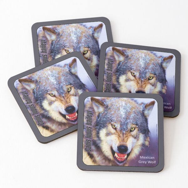 Item preview, Mexican Grey Wolf - Canis lupus baileyi designed and sold by 28TEES.