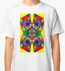 Colorful Psychedelic Pattern Classic T-Shirt