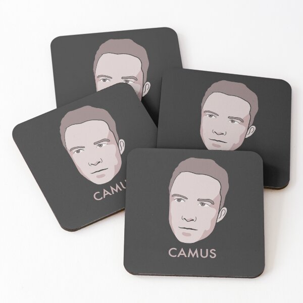Item preview, Portrait of Albert Camus - French Philosophy Existentialist designed and sold by isstgeschichte.