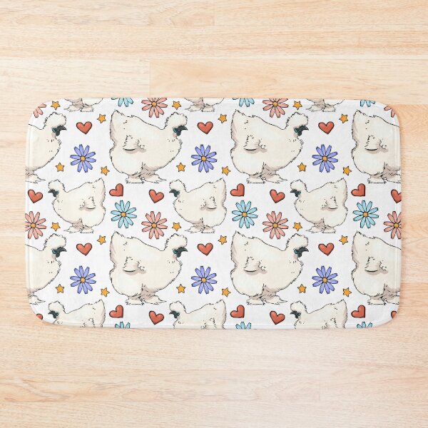 Item preview, Silkie Chicken Pattern designed and sold by eleary.