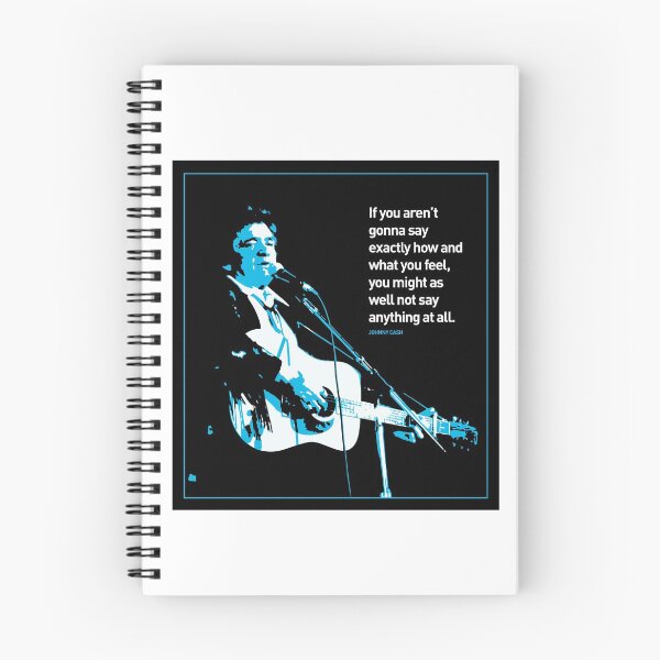 Item preview, Johhny Cash - "Say how you feel.." designed and sold by PrettiGreene.