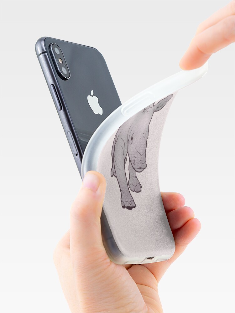 Alternate view of Rhino Baby iPhone Case & Cover
