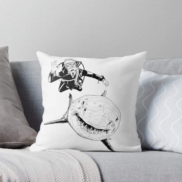 Item preview, Sharks are friends 2 designed and sold by InkFish Art.