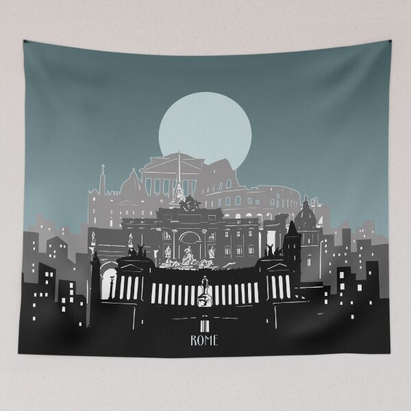Item preview, rome skyline designed and sold by BekimART2.