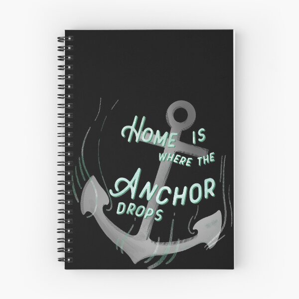 Item preview, Home is where the Anchor drops designed and sold by SailorShoppe.