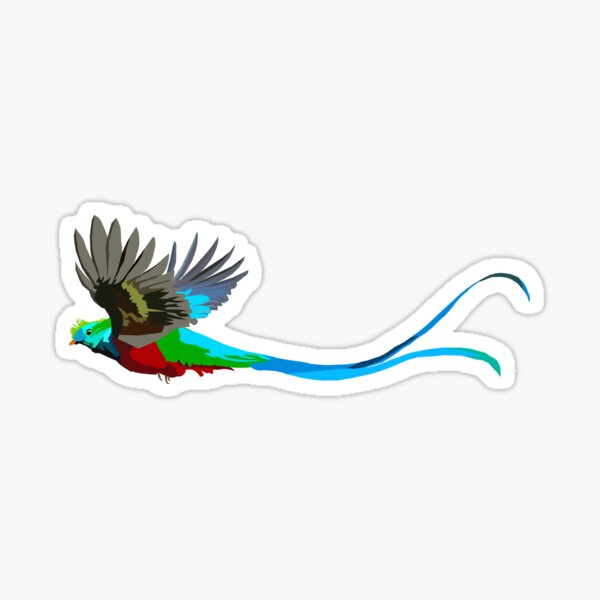 Quetzal Pegatina