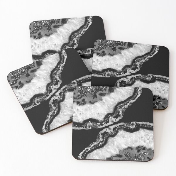 Item preview, Yin Yang Agate Glam #4 (Photo of Glitter Only - Not Reflective) designed and sold by Anita's & Bella's Art.
